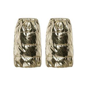 Cordova Metallic Gold Foil "Gstaad" Gaiters